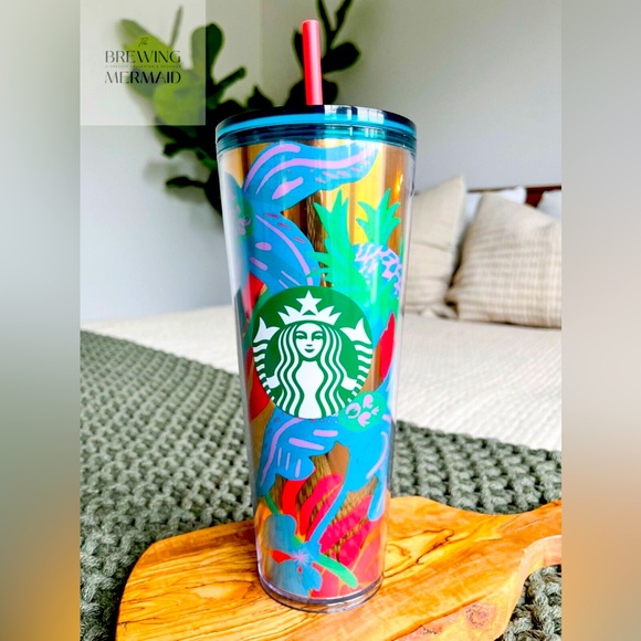 Starbucks Summer 2022 Strawed Tumbler - Picture 1 of 3